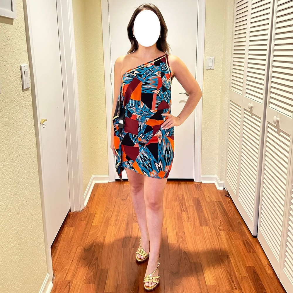 Marciano Silk Resort Cocktail Dress